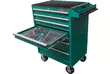 Тележка инструментальная Jonnesway C-7DW1179V 7-ми полочная, с инструментом в ложементах, 179 предметов 46670 046670 - Строительное оборудование