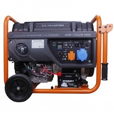 Генератор бензиновый VILLARTEC GG 8300EBC, 7.5кВт - Строительное оборудование